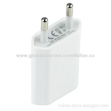 EU Plug USB Wall Charger/Power Adapter for iPhone 4/4S, 5V/1A